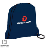 Polyester Drawstring Bag navy blue