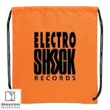 Polyester Drawstring Bag orange