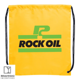 Polyester Drawstring Bag yellow