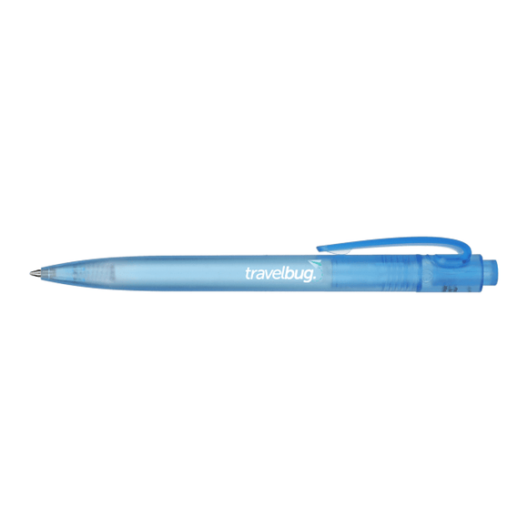 Recycled Ocean Plastic Gel Pen blue