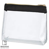 Sadie Satin Clear Cosmetic Bag - CPN-552453921
