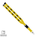 Maverick 1" Polyester Lanyard w/ Slide Buckle Convenience Release LP10BG-MB6ST-PH9