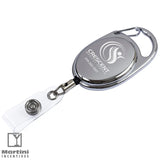 Solid Metal Retractable Badge Reel & Holder