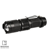 Tactical Ultra Bright LED Flashlight close up