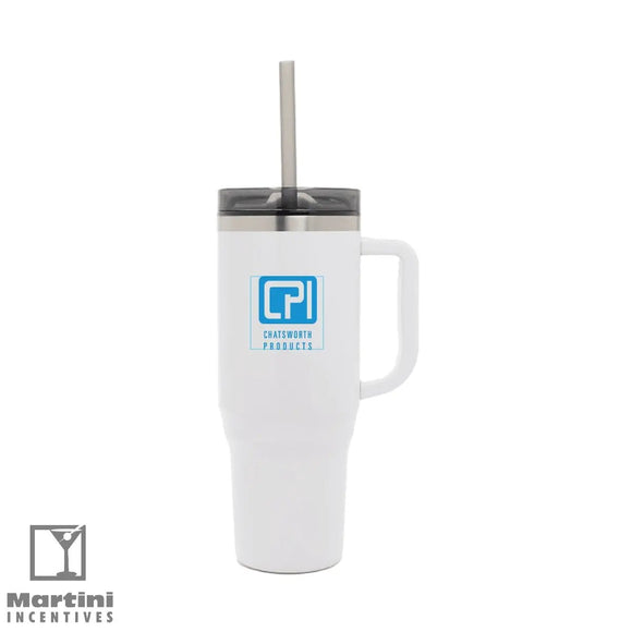Thor 40 oz Eco-Friendly Straw Tumbler [CPI] Martini Incentives