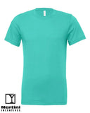 BELLA CANVAS  Jersey Tee 3001 Aquamarine Blue
