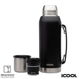 iCOOL 34 oz. Double Wall, Stainless Steel Water Bottle