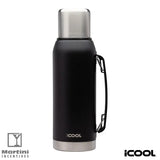 iCOOL 34 oz. Double Wall, Stainless Steel Water Bottle
