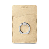 Leeman Shimmer Card Holder With Metal Ring Phone Stand LG257 - Martini Incentives