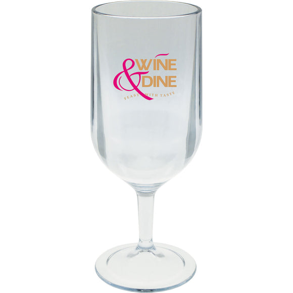 3 oz Plastic Stemmed Wine Glass WT3 - Martini Incentives