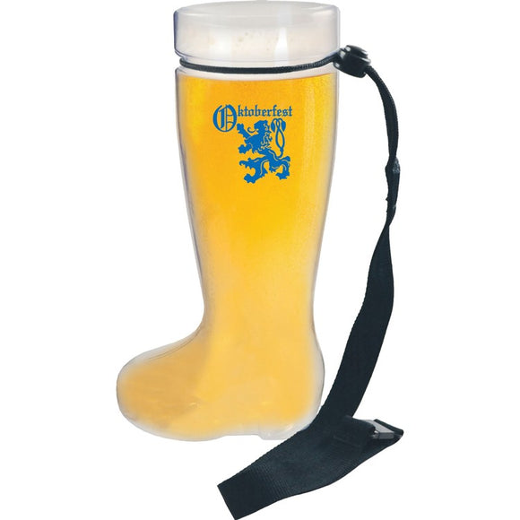 1 Liter Plastic German Boot Beer Mug GB1 - Martini Incentives