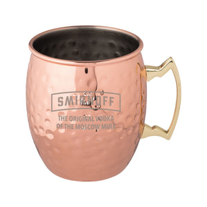 Annapurna Hammered Copper Plated Moscow Mule Mug CPMUG05H - Martini Incentives