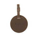 Culver Round Leather Luggage Tag TCULVER - Martini Incentives